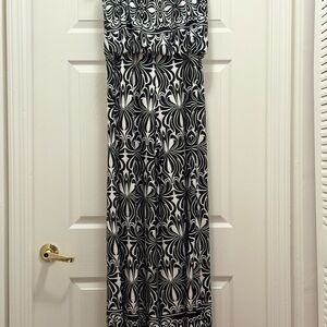Bailey Blue Black and White Patterned Pants